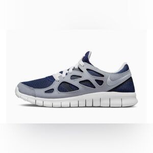Nike Blue and Gray Athletic Shoes